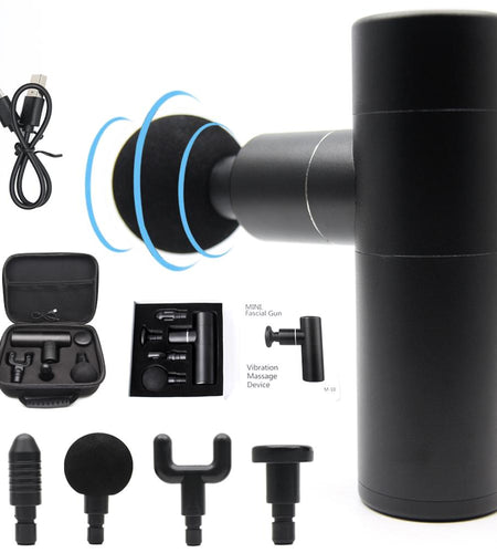 Mini Massage Gun Electric Body Massager Deep Tissue Neck Muscle SP